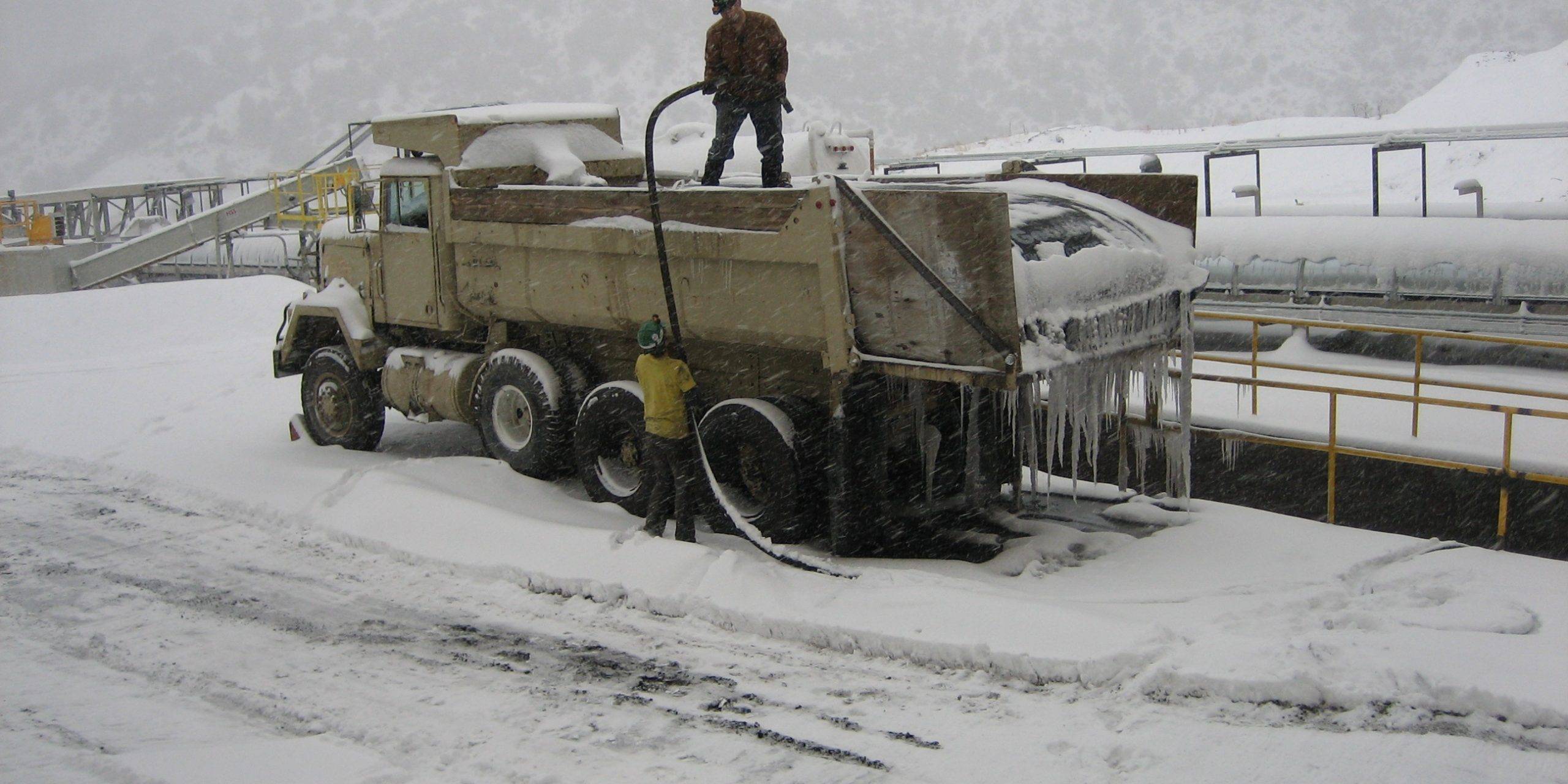 Cold Weather Solids Handling in Dewatering Projects
